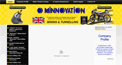 Desktop Screenshot of minnovation.co.uk